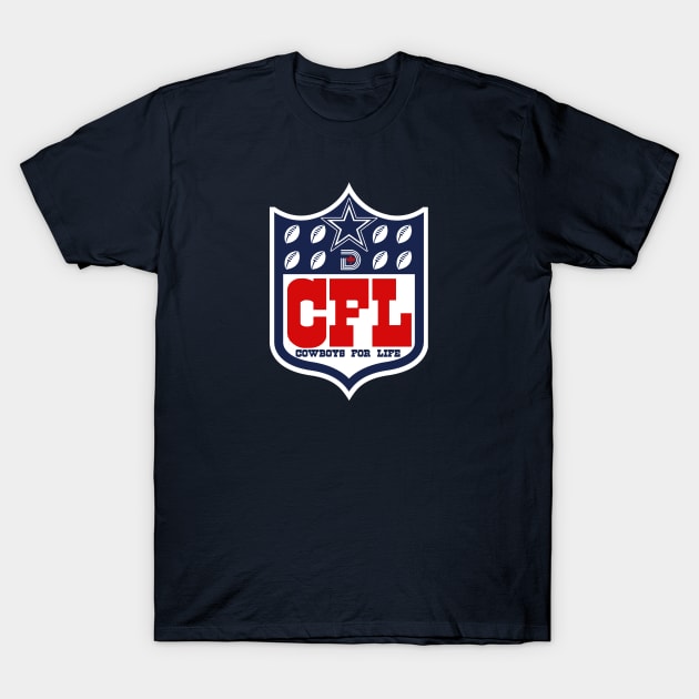 Cowboys For Life T-Shirt by djbryanc